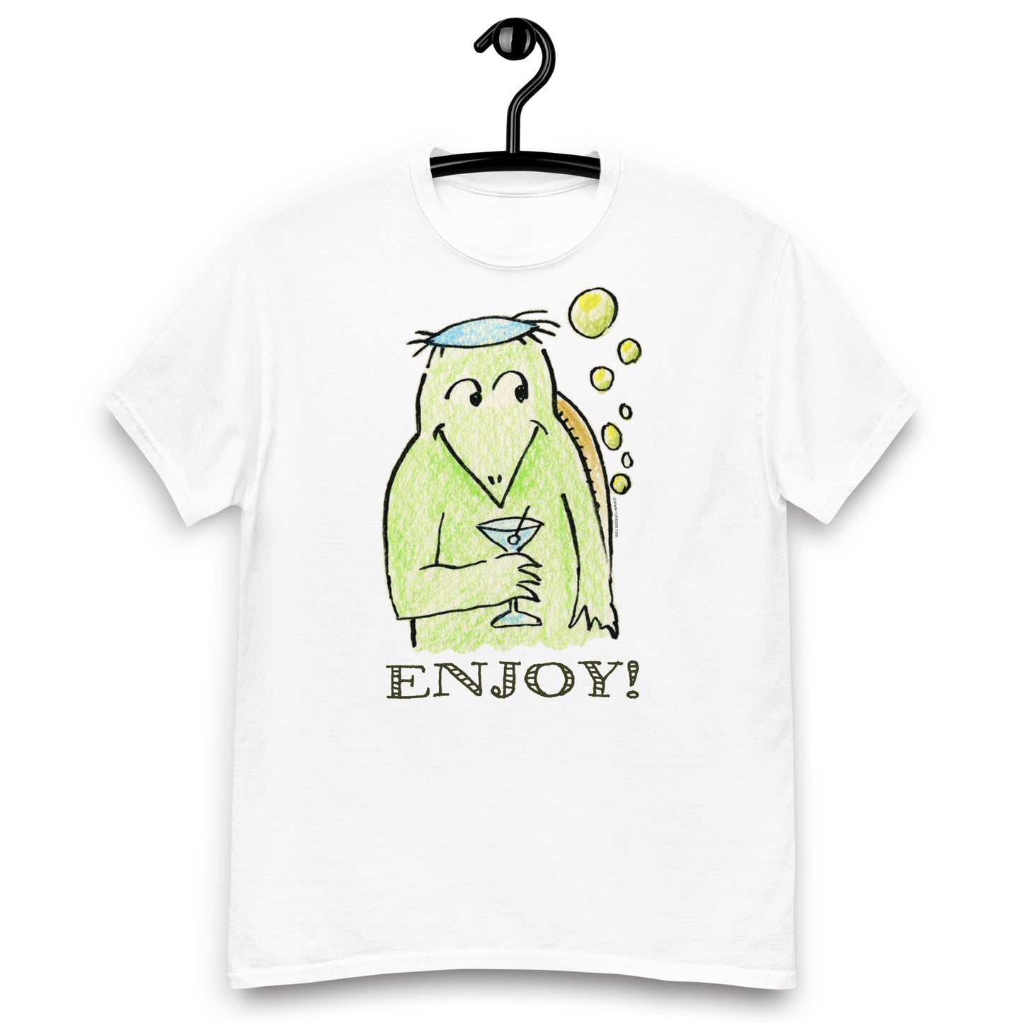 かわいいなカッパ "ENJOY!" NYの河童 Tシャツ