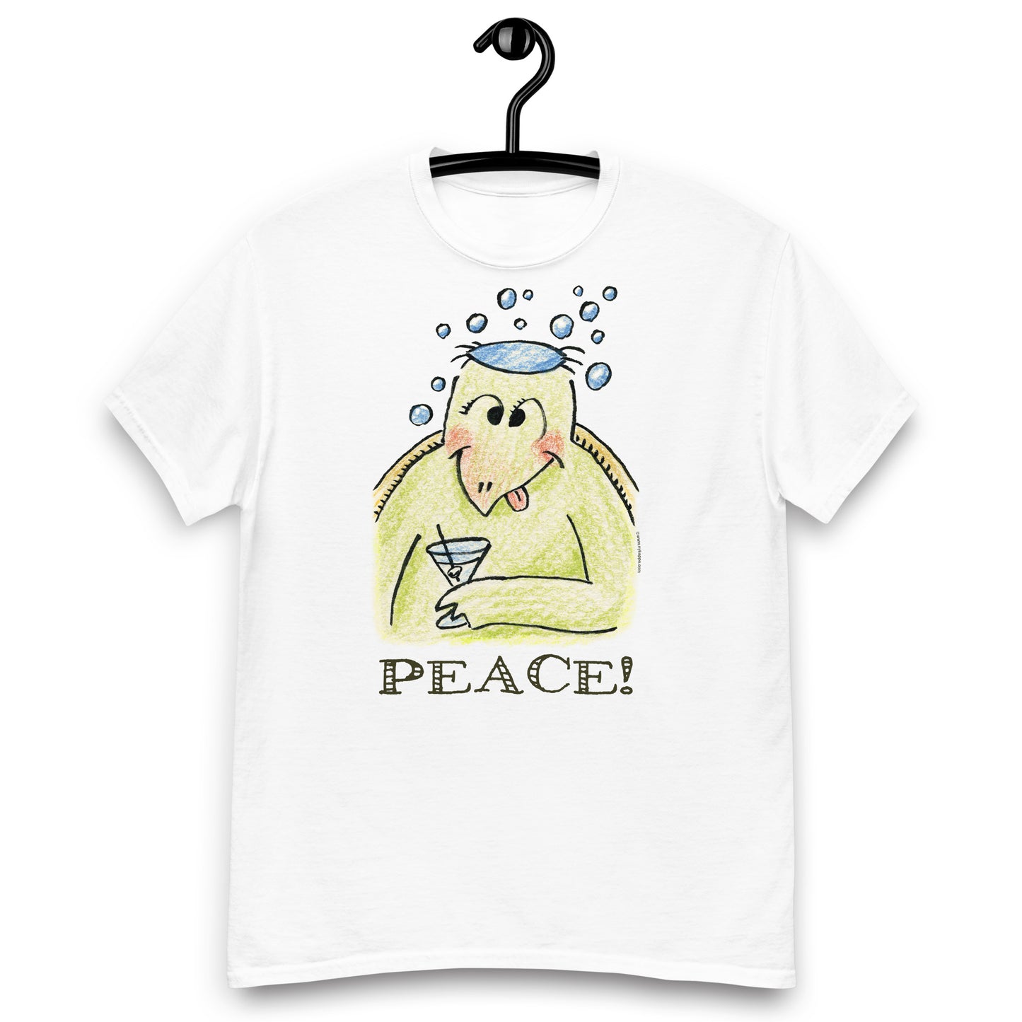 かわいいなカッパ "PEACE!" NYの河童 Tシャツ