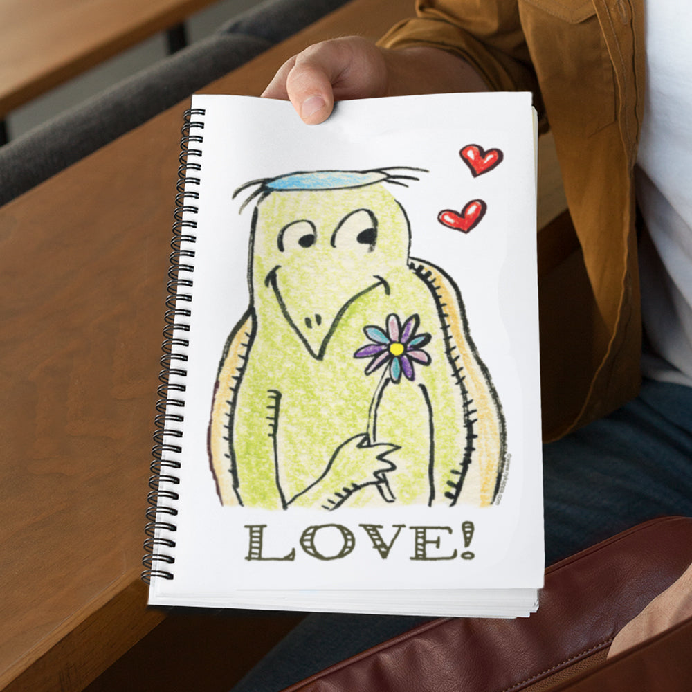 かわいいなカッパ "LOVE" NYの河童 ノートブック