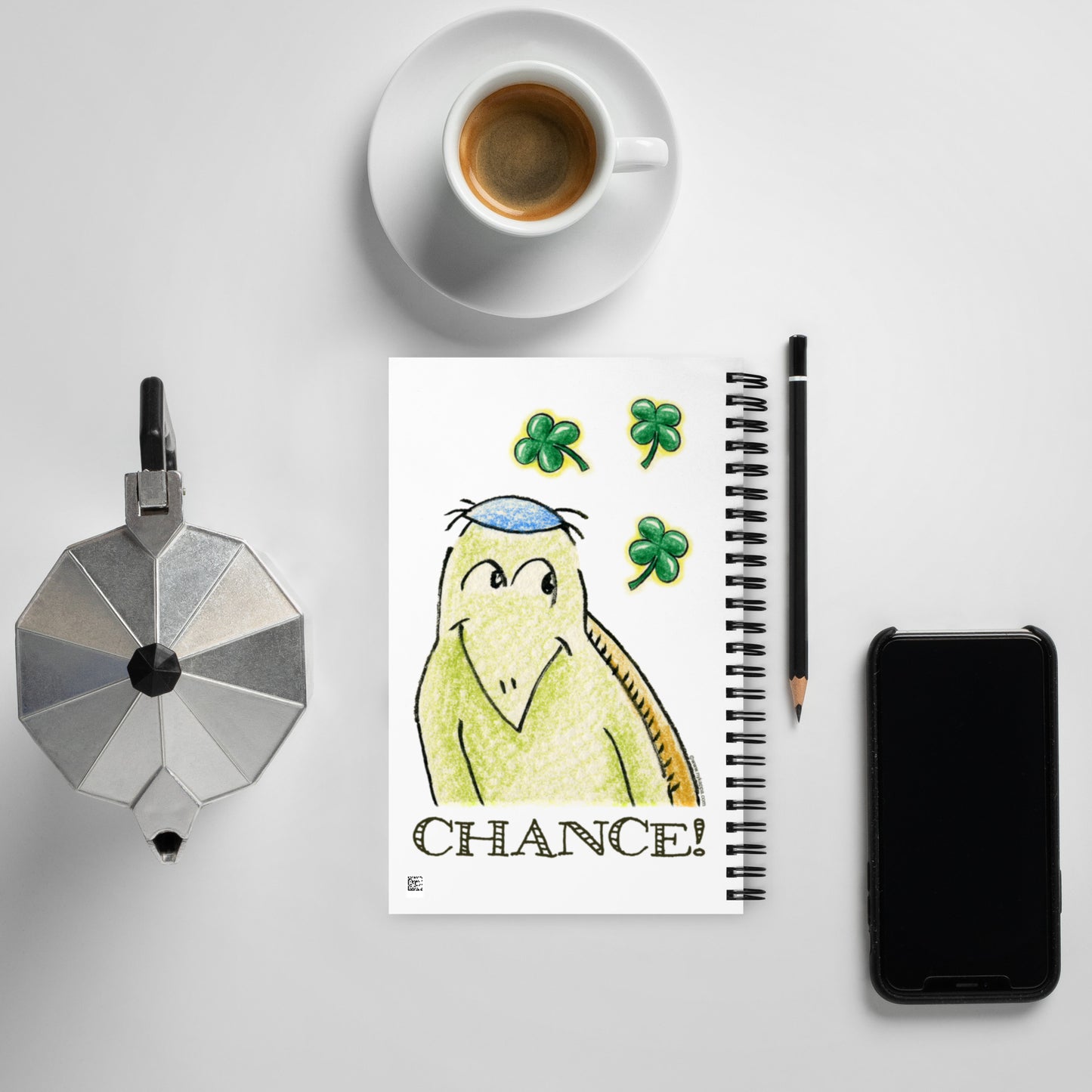 かわいいなカッパ "CHANCE" NYの河童 ノートブック