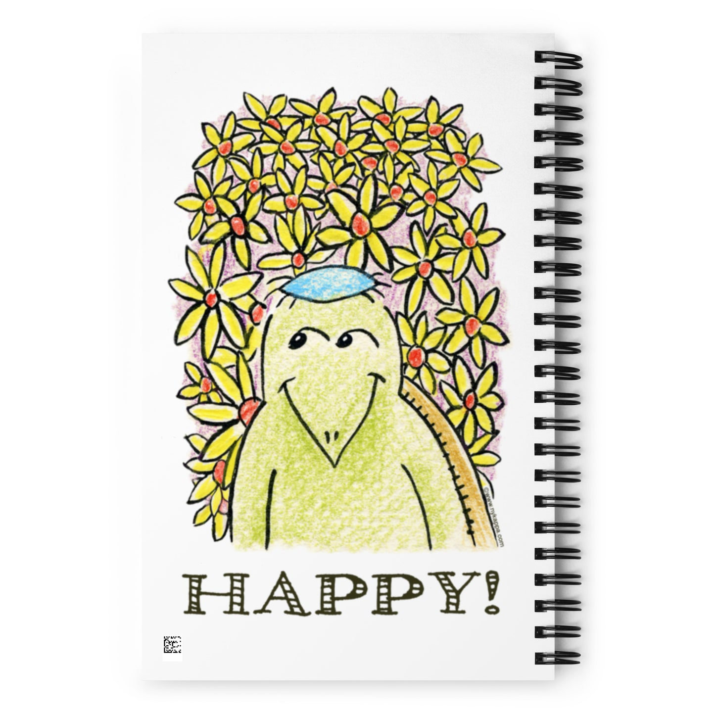 かわいいなカッパ "HAPPY" NYの河童 ノートブック