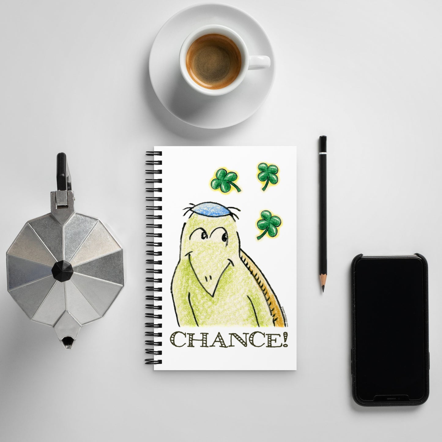 かわいいなカッパ "CHANCE" NYの河童 ノートブック