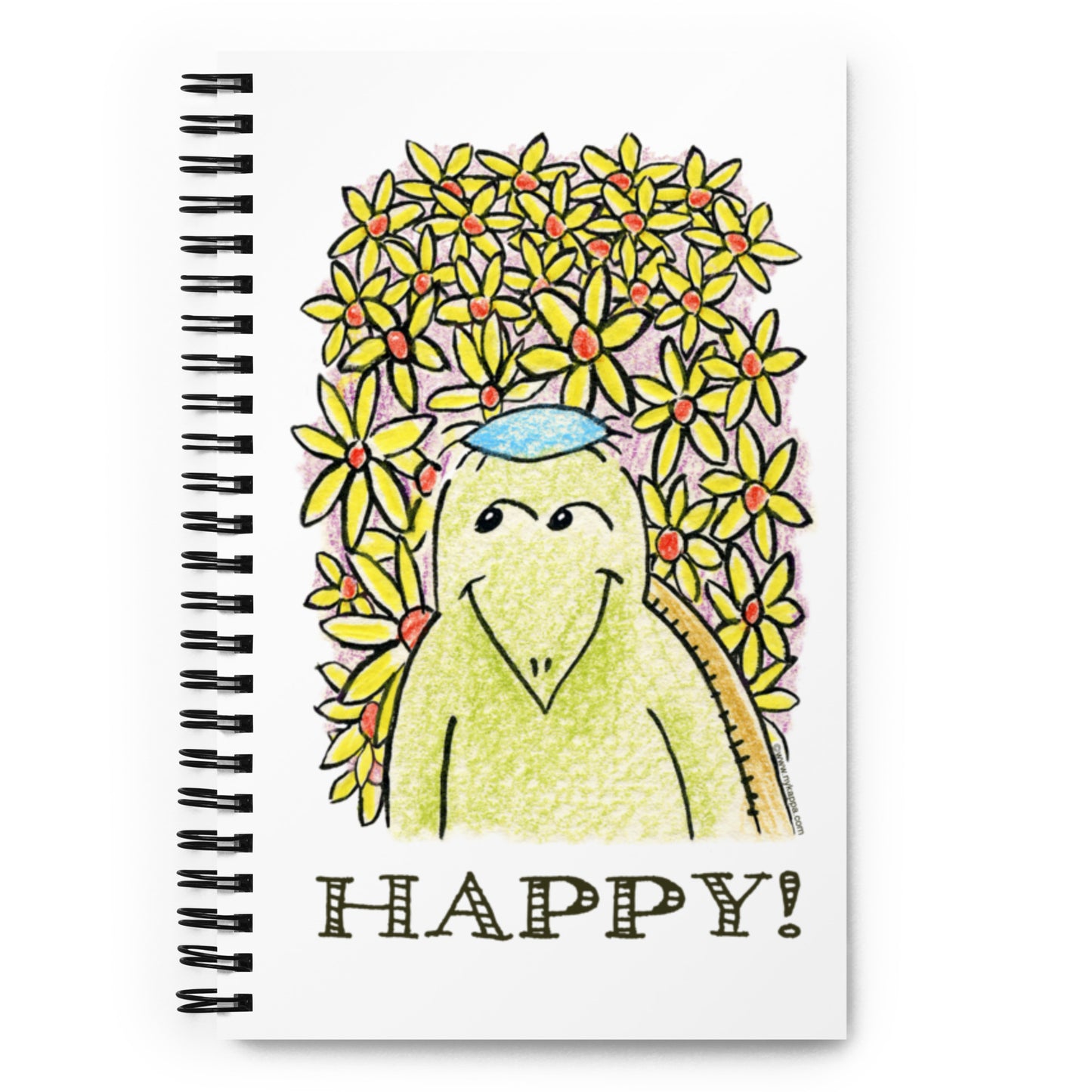 かわいいなカッパ "HAPPY" NYの河童 ノートブック