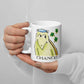 かわいいなNYのカッパ "CHANCE!" NYの河童 コーヒー マグカップ NY-Kappa-Chance-Coffee-Mug-Cup-handle-on-left-2