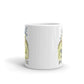 かわいいな NYのカッパ "PEACE!" NYの河童 かっぱ コーヒー マグカップ NY Kappa Peace Coffee Mug Cup Front View