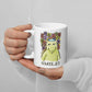 かわいいな NYのカッパ "SMILE!" NYの河童 かっぱ コーヒー マグカップ NY Kappa Smile Coffee Mug Cup Handle Left 2