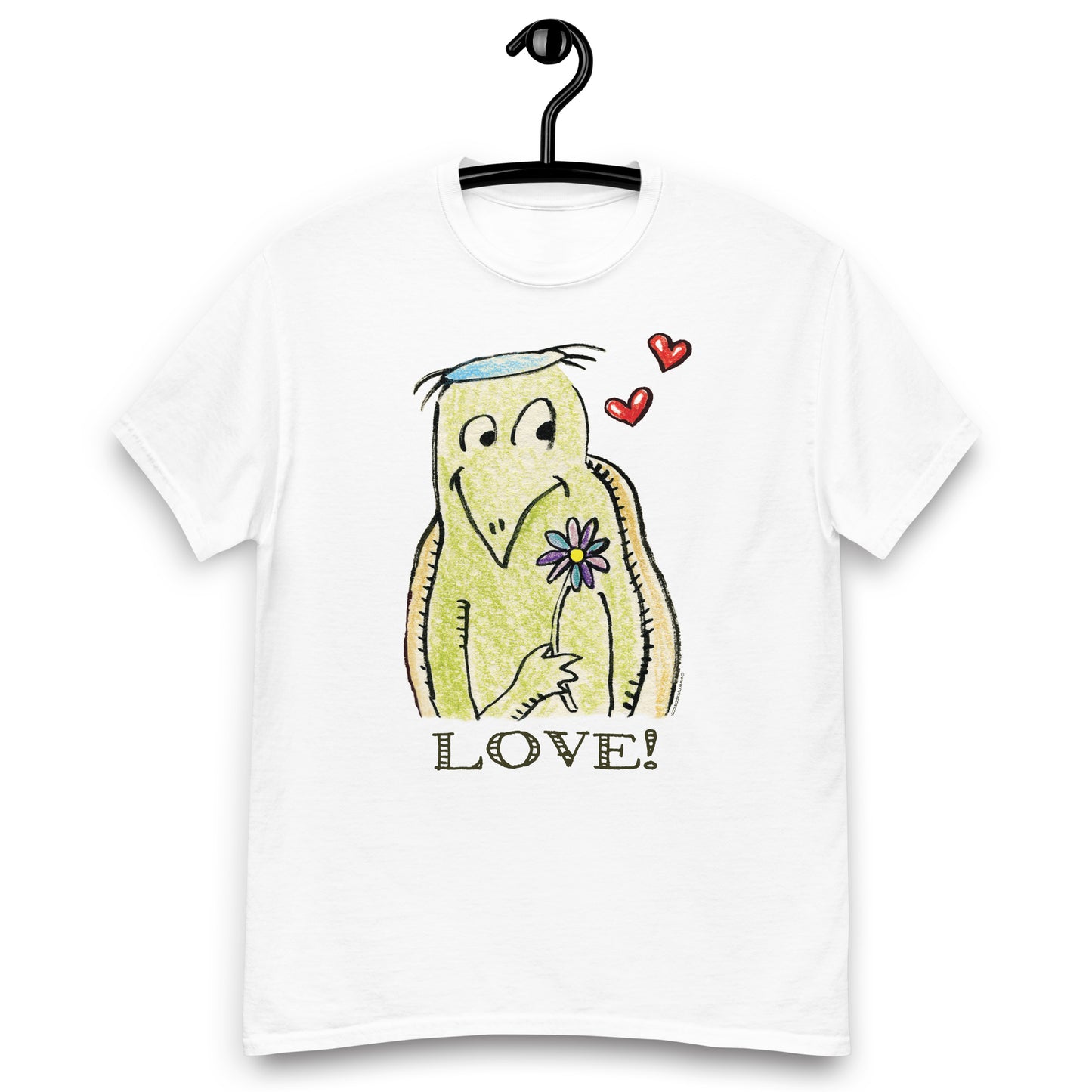 かわいいなカッパ "LOVE!" NYの河童 Tシャツ