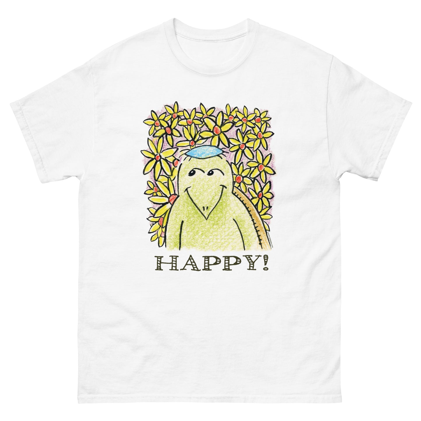 かわいいなカッパ "HAPPY!" NYの河童 Tシャツ