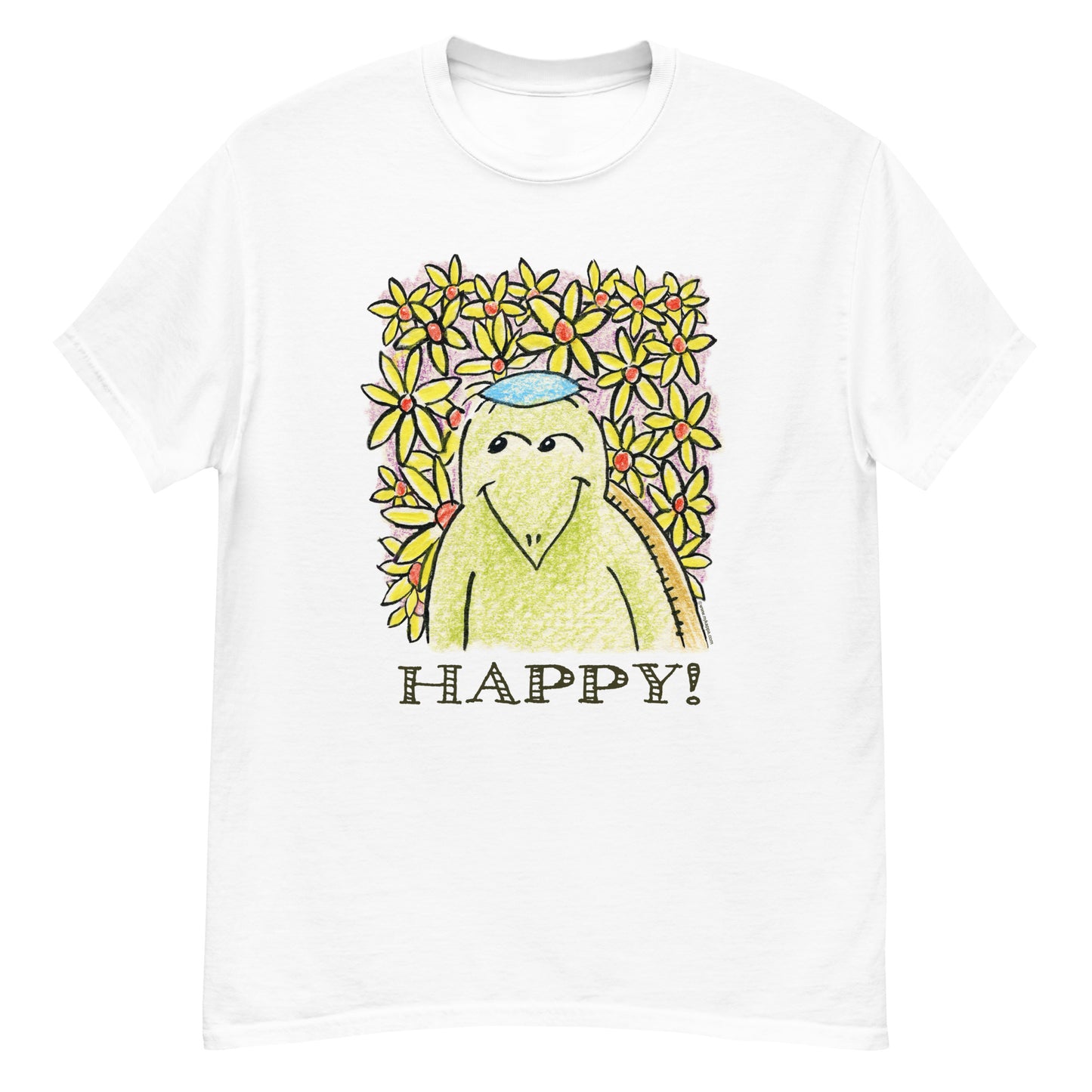 かわいいなカッパ "HAPPY!" NYの河童 Tシャツ