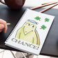 かわいいなカッパ "CHANCE" NYの河童 ノートブック