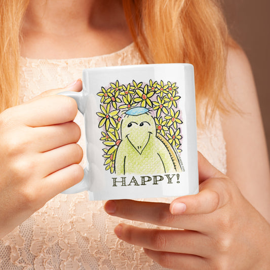かわいいなカッパ "HAPPY!" NYの河童 マグカップ