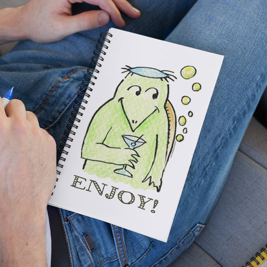 かわいいなカッパ "ENJOY" NYの河童 ノートブック