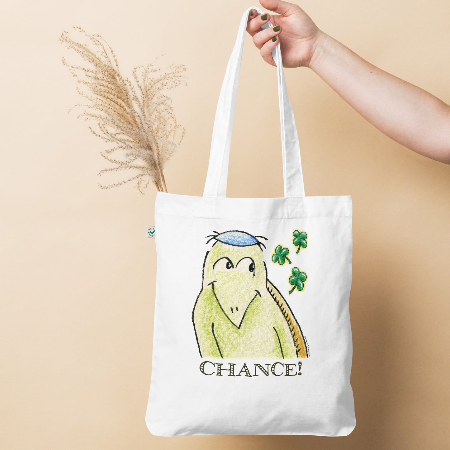 かわいいなカッパ "CHANCE!" NYの河童 トートバッグ