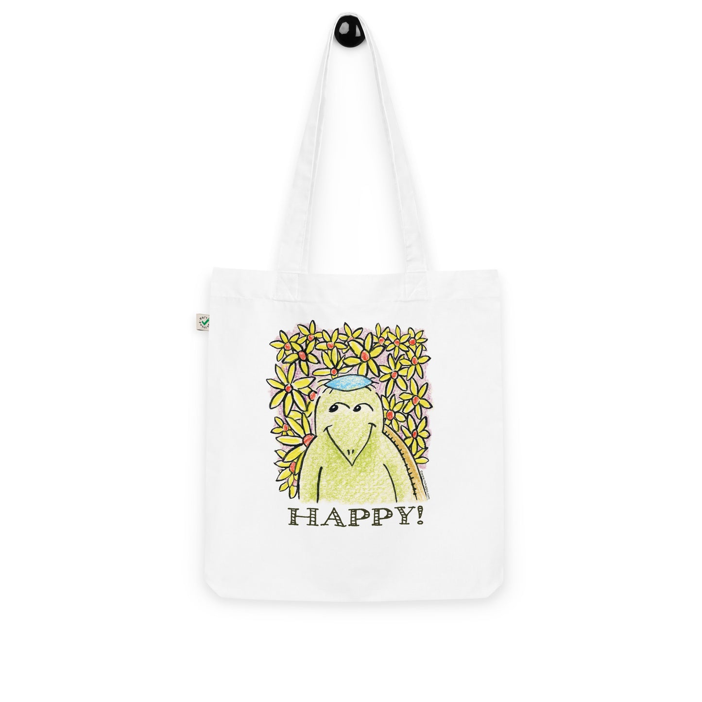 かわいいなカッパ "HAPPY!" NYの河童 トートバッグ