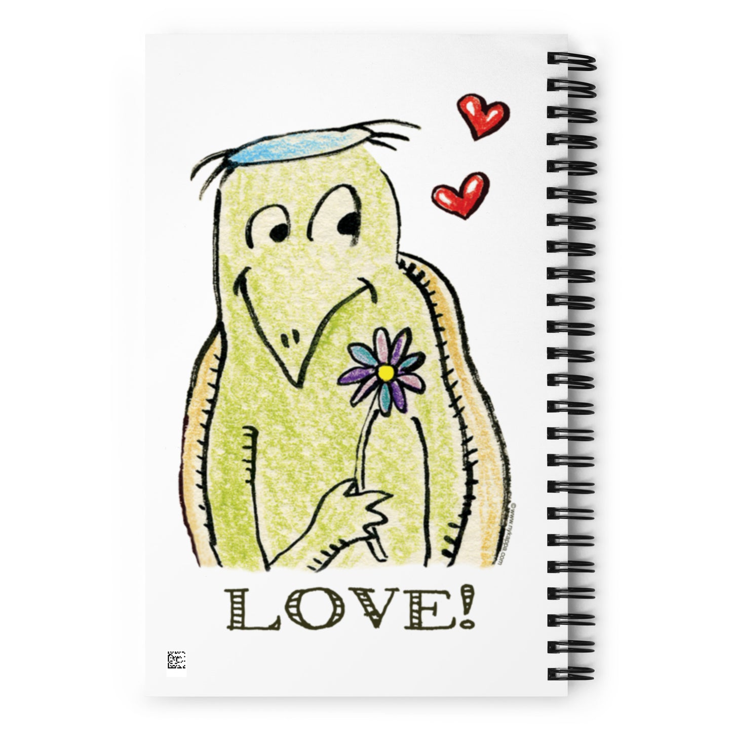 かわいいなカッパ "LOVE" NYの河童 ノートブック