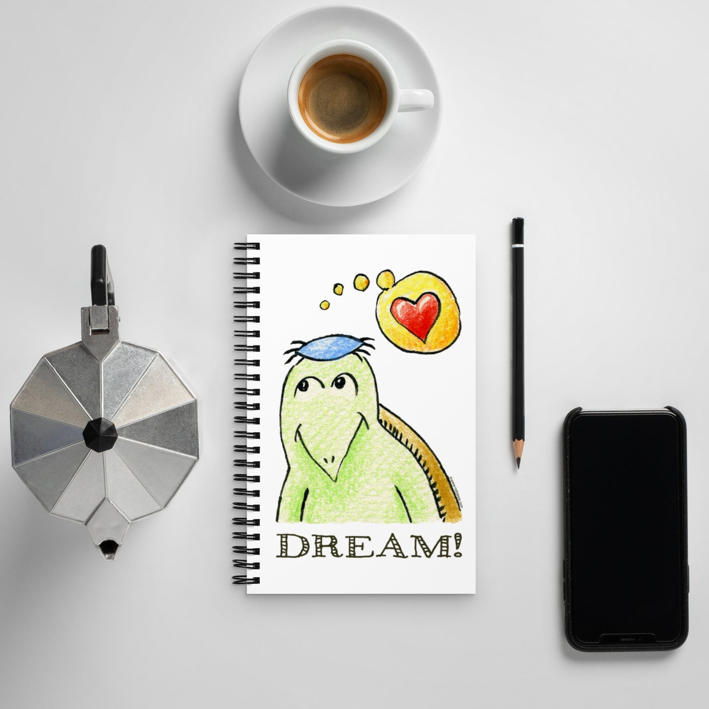 かわいいなカッパ "DREAM" NYの河童 ノートブック