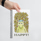 かわいいなカッパ "HAPPY" NYの河童 ノートブック