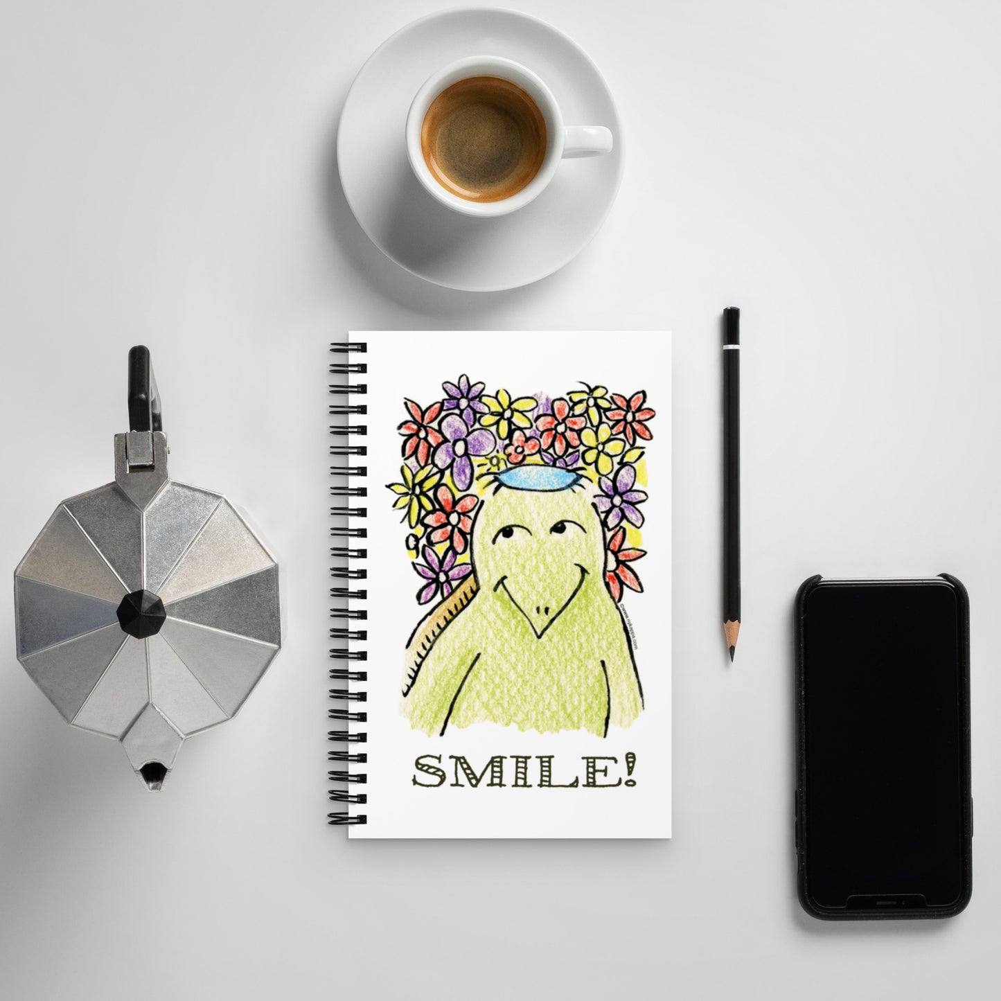 かわいいなカッパ "SMILE" NYの河童 ノートブック
